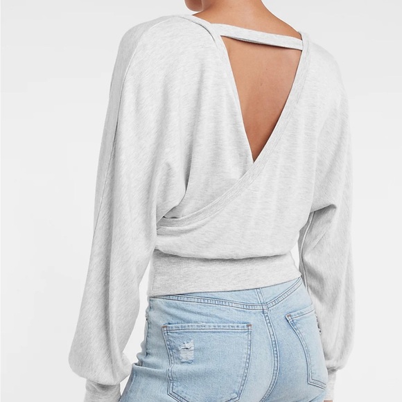 Express Wrap Top - Picture 2 of 7